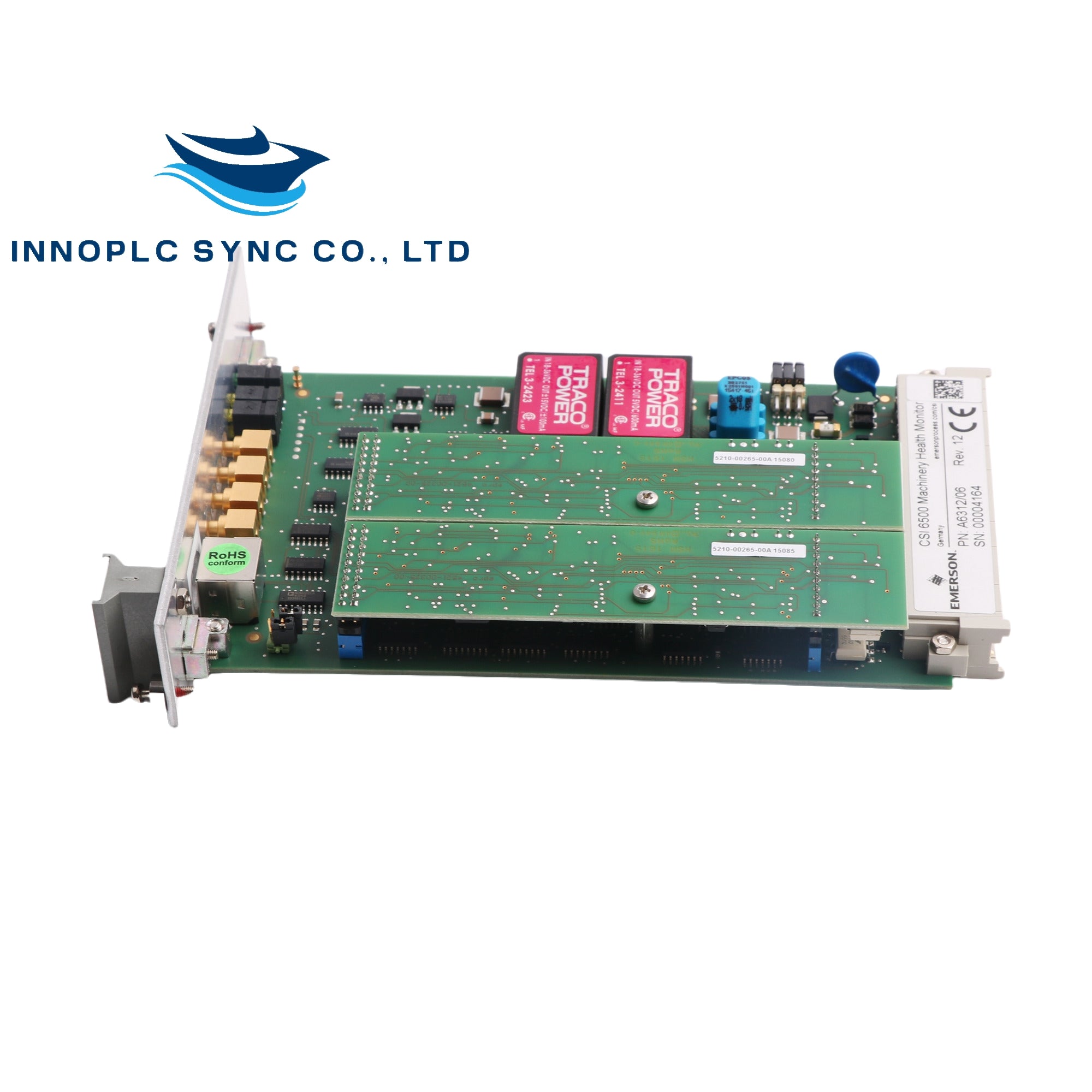 Emerson EPRO | A6312 | Dual-Channel Speed/Key Monitor Module