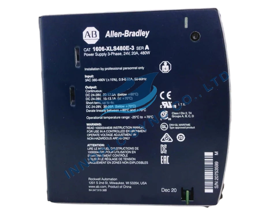 Allen-Bradley | 1606-XLS240E | Power Supply 24V 10A