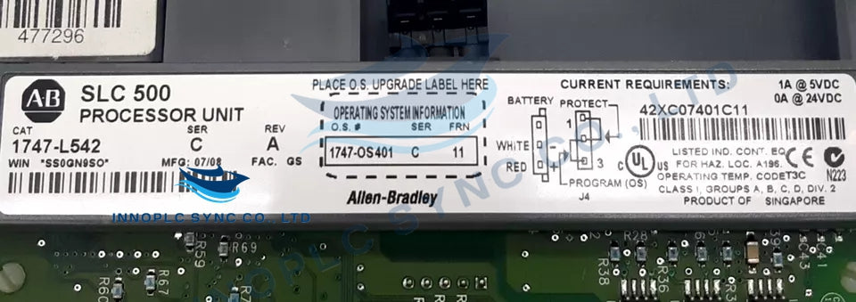 1747-L542 | Allen-Bradley | Processor Unit