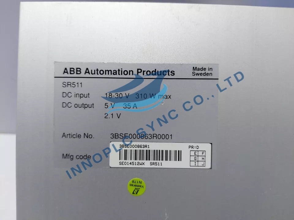 ABB|SR511 3BSE000863R1|Yedekli 5V Regülatör