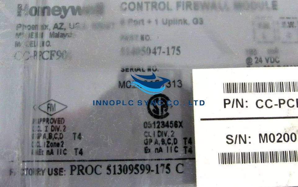 Honeywell | CC-PCNT01 | Module contrôleur C300 | 51306733-175