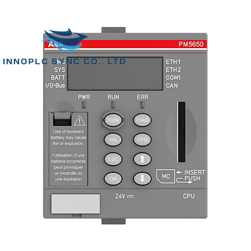 ABB | PM5650-2ETH | AC500 Processor Module