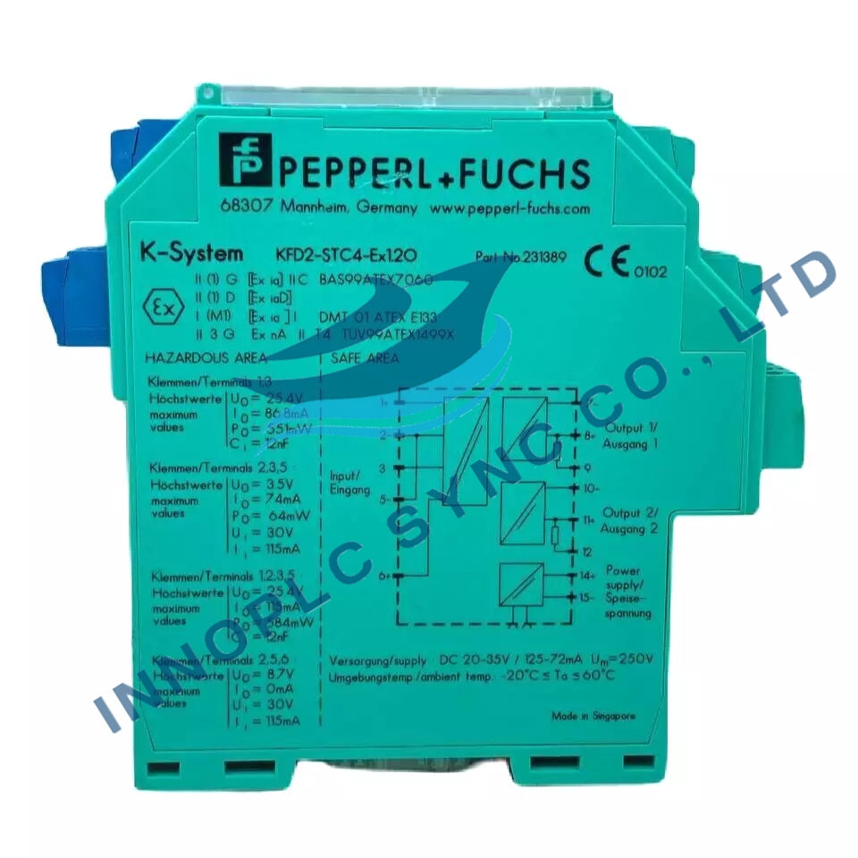 Pepperl+Fuchs|KFD2-STC4-EX1.2O|İzole Bariyer