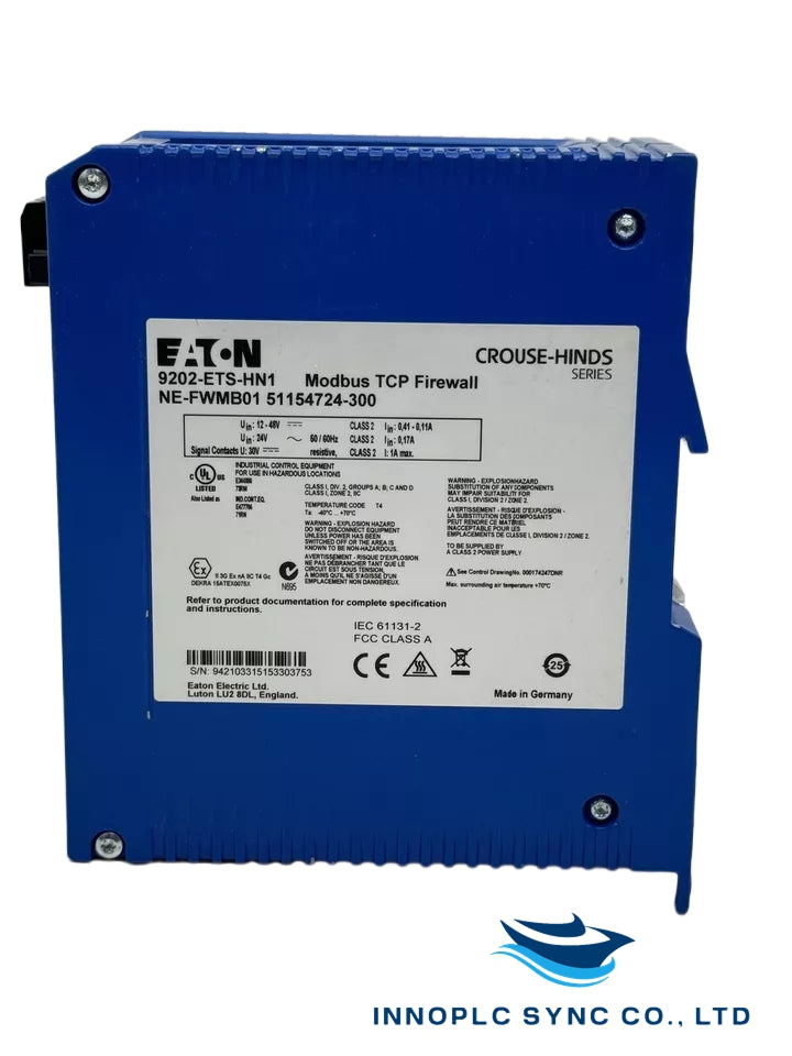 Honeywell|EATON|9202-ETS-HN1| TCP Firewall Module