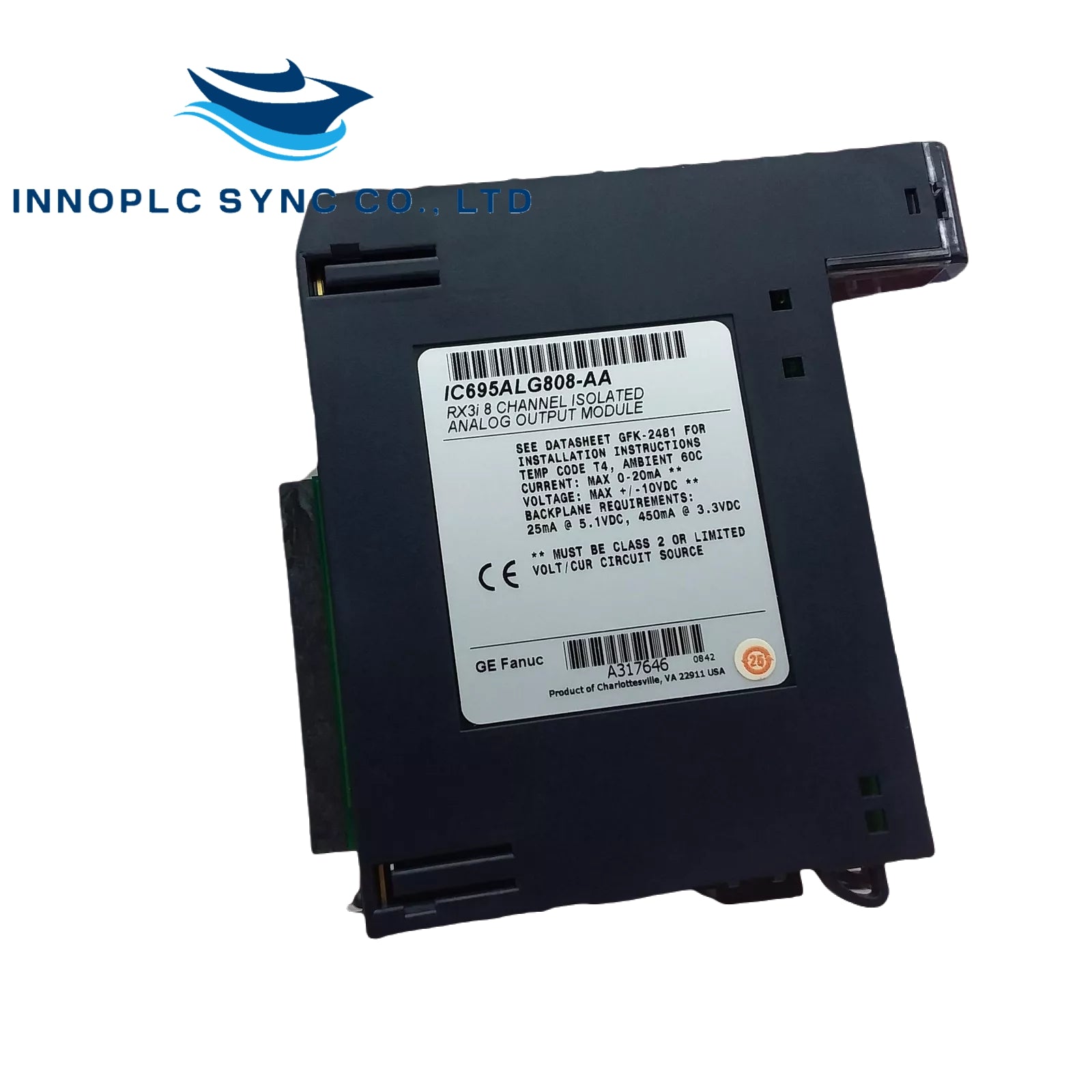 GE Fanuc | IC695ALG616 | PACSystems RX3i Analog Input Module