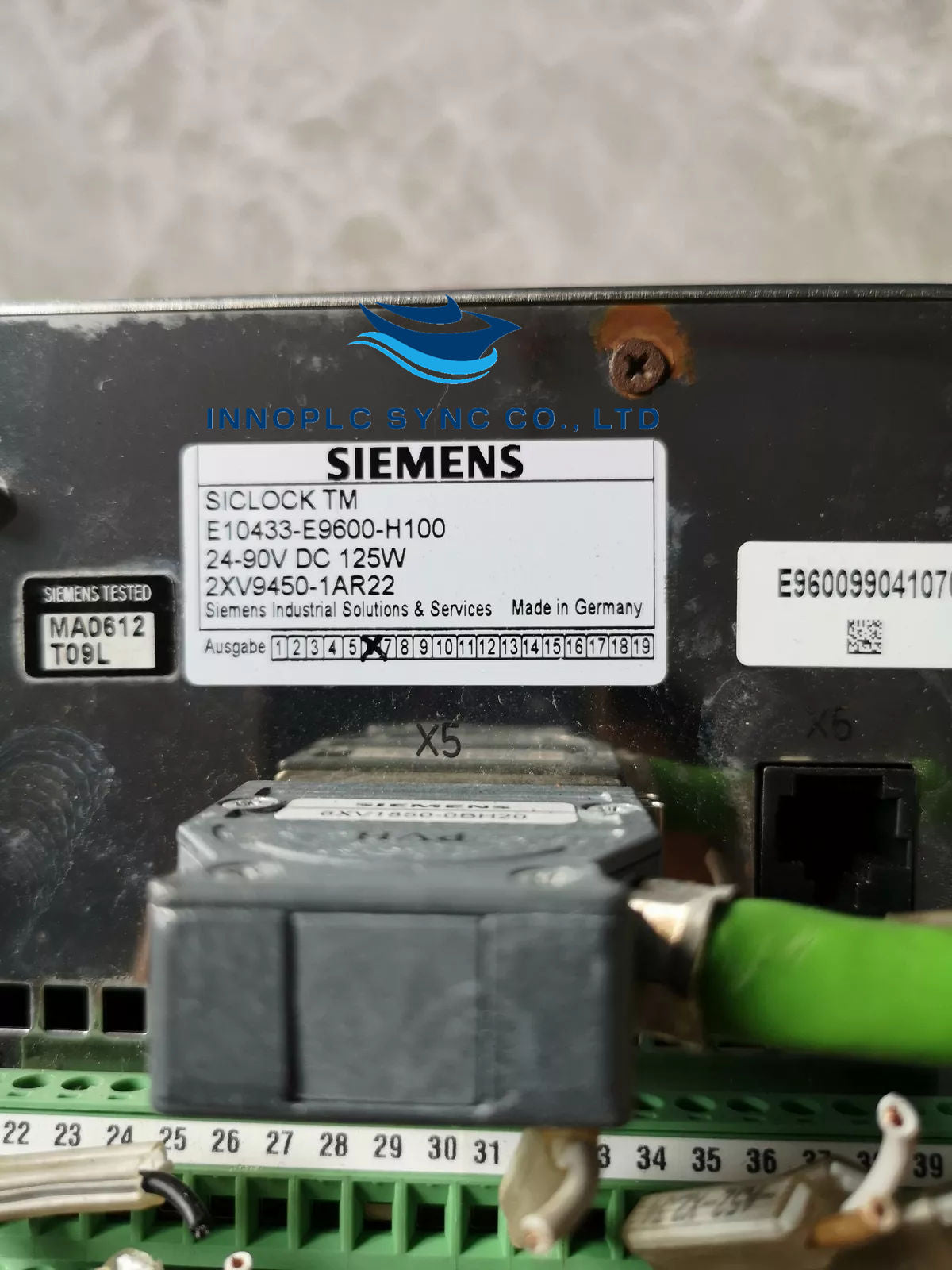 Siemens | 2XV9450-1AR22 | Plant Central Clock